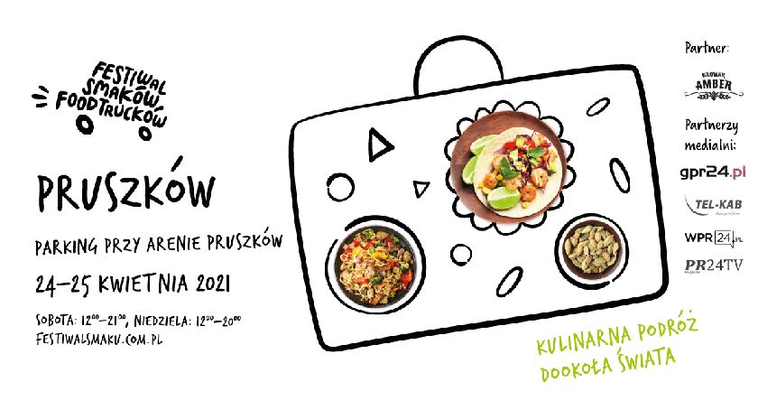 III Festiwal Smaków Food Trucków w Pruszkowie | 24-25.04.2021 r.