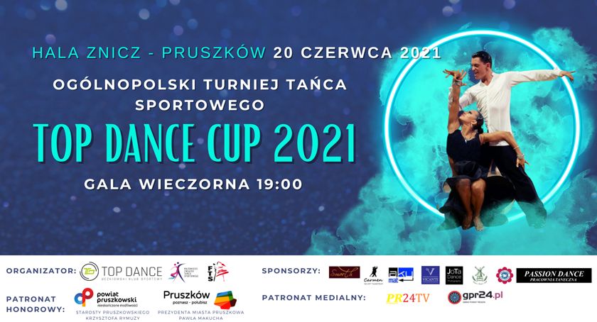 Ogólnopolski Turniej Tańca Sportowego Top Dance Cup 2021 w Pruszkowie 