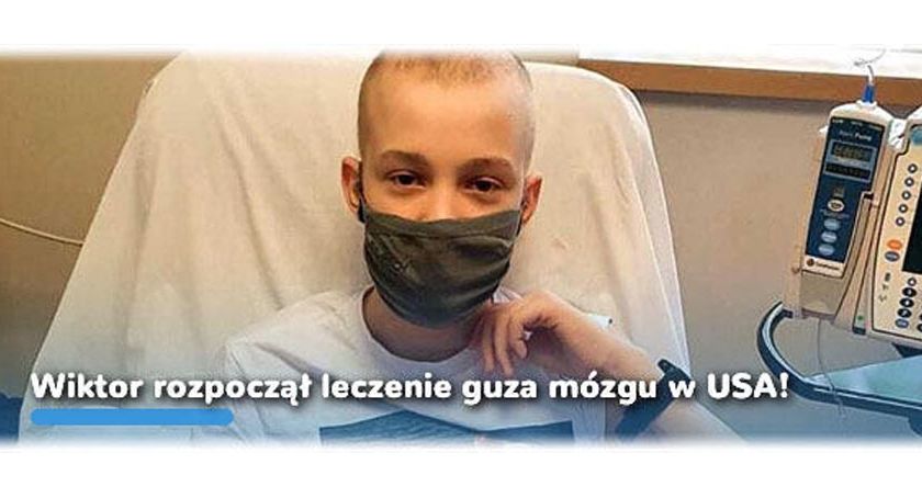 Dobre wiadomości - Wiktor rozpoczął leczenie