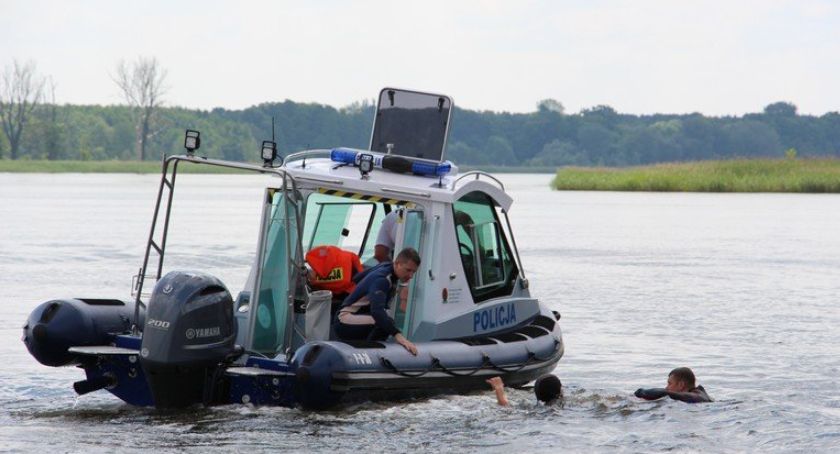 Policja apeluje o ostrożność nad wodą!
