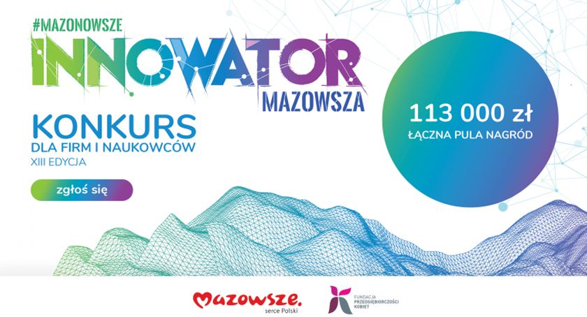 XIII edycja konkursu Innowator Mazowsza