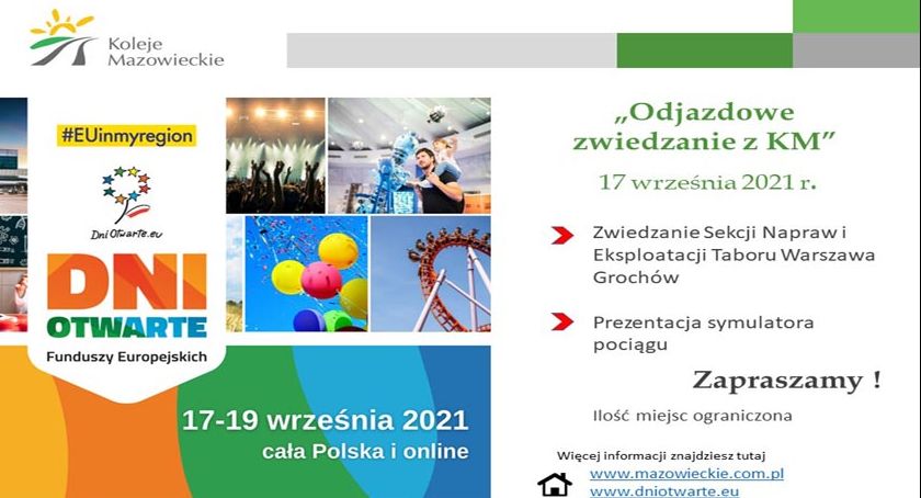 Odjazdowe zwiedzanie z KM w ramach Dni Otwartych Funduszy Europejskich 2021
