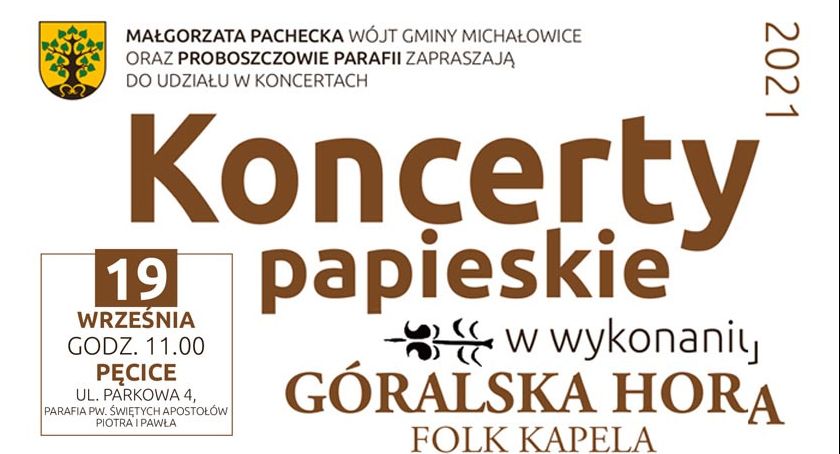 KONCERTY PAPIESKIE W WYKONANIU GÓRALSKIEJ HORY