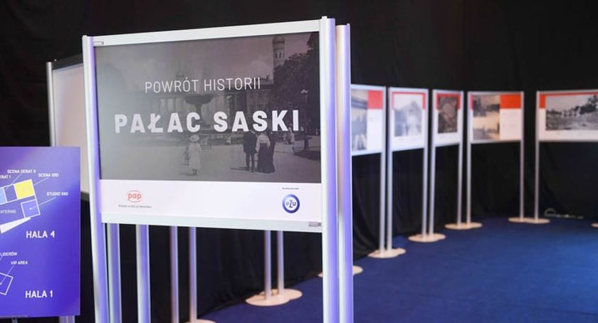 Wystawa PAP: unikalne przedwojenne fotografie Pałacu Saskiego