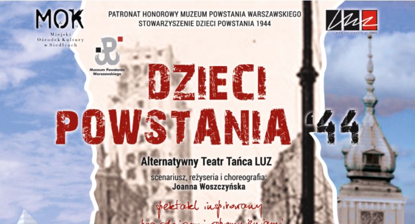 Spektakl „Dzieci Powstania ’44” w Pruszkowie