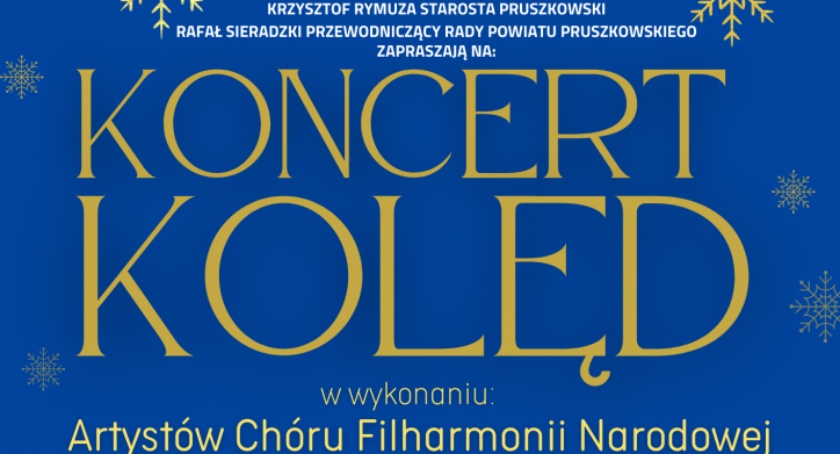 Koncert kolęd w Pruszkowie