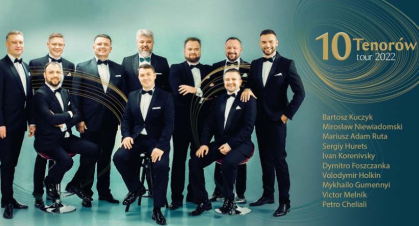 Koncert 10 TENORÓW 28.02.2022 w Otrębusach