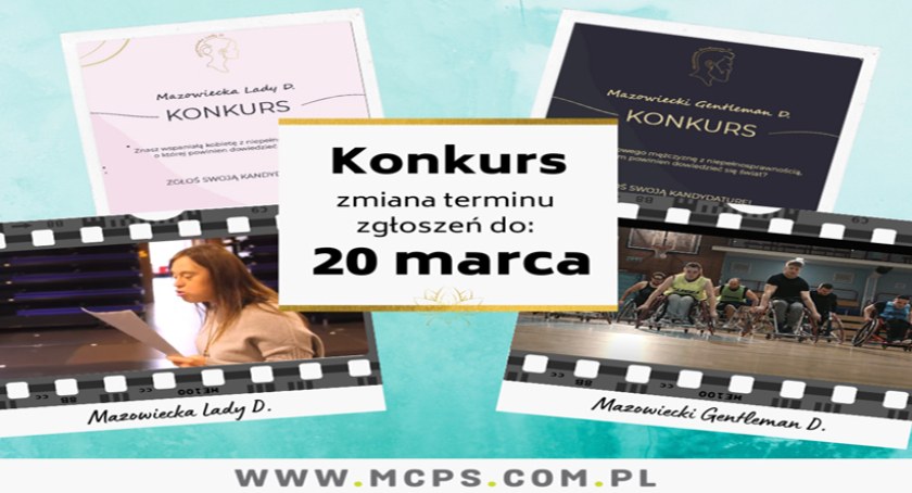 Konkursy Mazowiecki Gentleman D. i Mazowiecka Lady D. – zgłoszenia do 20 marca