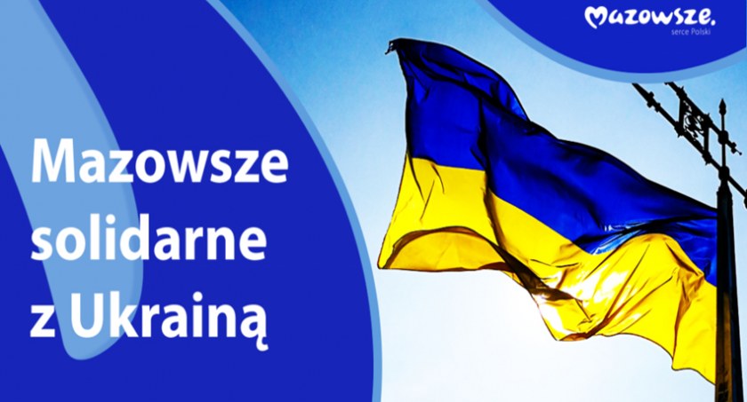 Mazowsze solidarne z Ukrainą