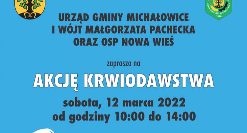 Akcja krwiodawstwa w gminie Michałowice - solidarna z Ukrainą