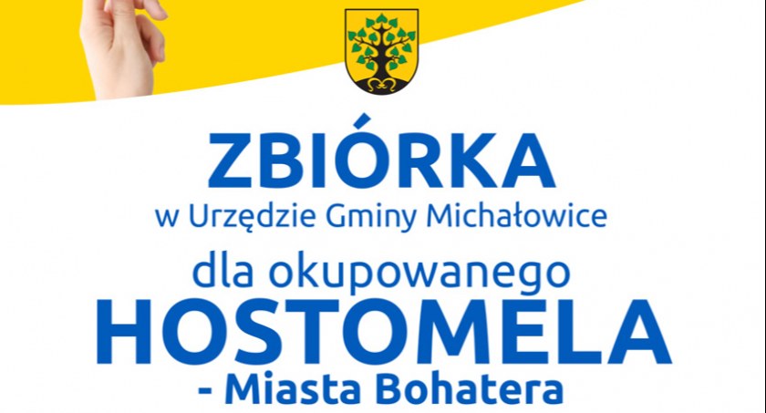 Zbiórka dla okupowanego hostomela-miasta bohatera