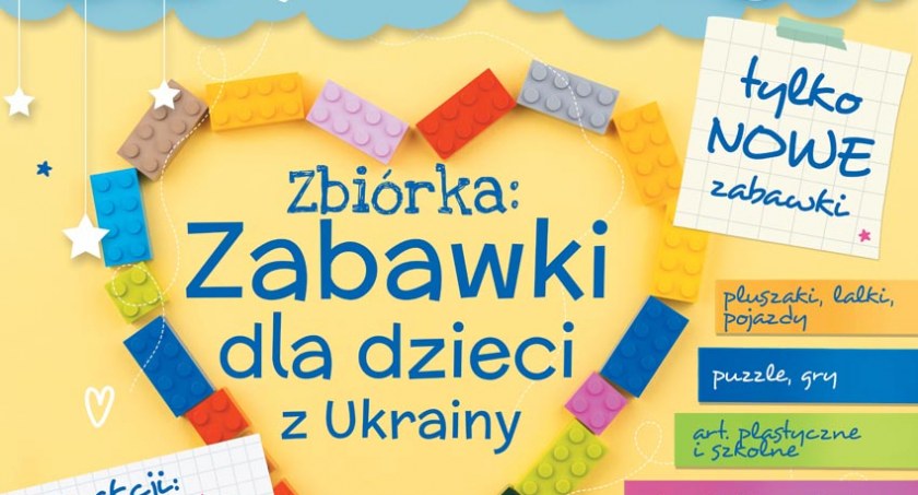 W pruszkowskim WTel-Kabie trwa zbiórka dla dzieci z Ukrainy