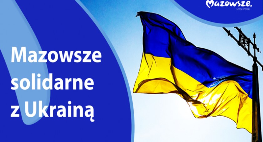 Mazowsze solidarne z Ukrainą