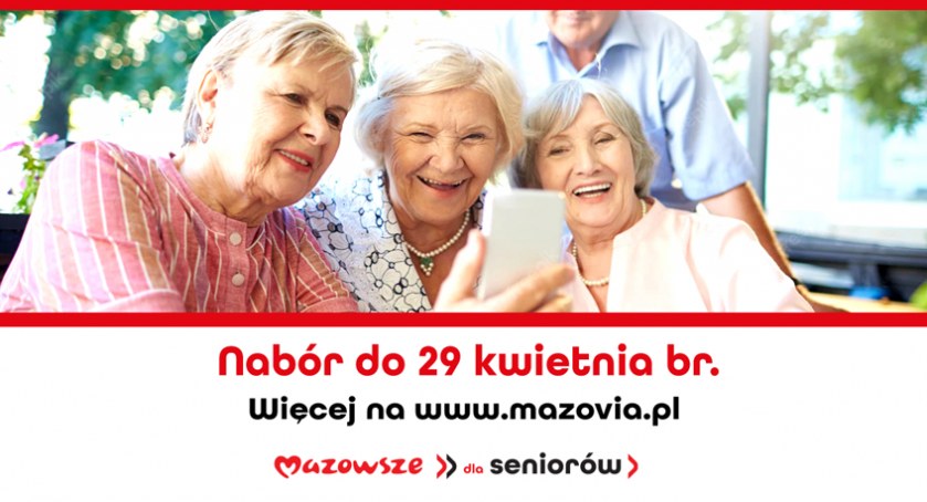Kolejny program samorządu Mazowszu. Tym razem dla seniorów!
