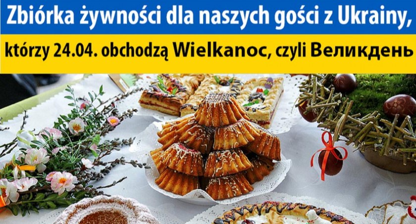 Przedświąteczna zbiórka żywności dla Ukrainy w Brwinowi