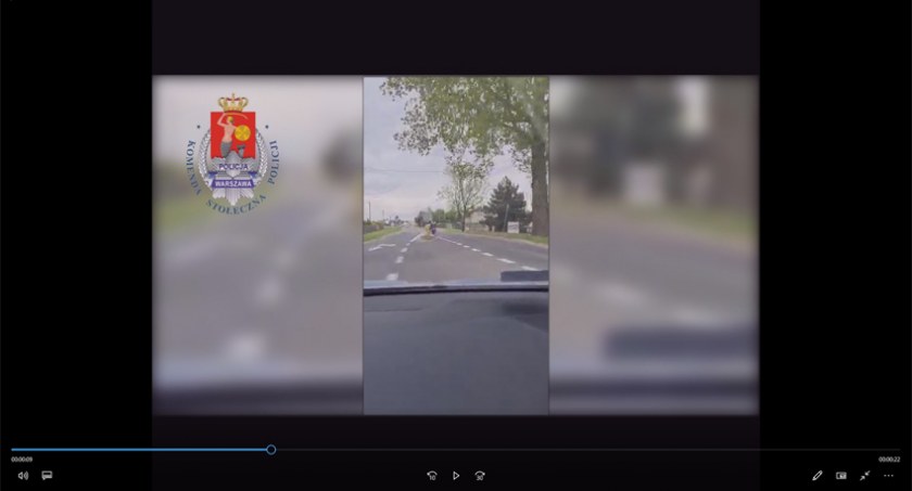 Ucieczka motocyklisty i wniosek do sądu