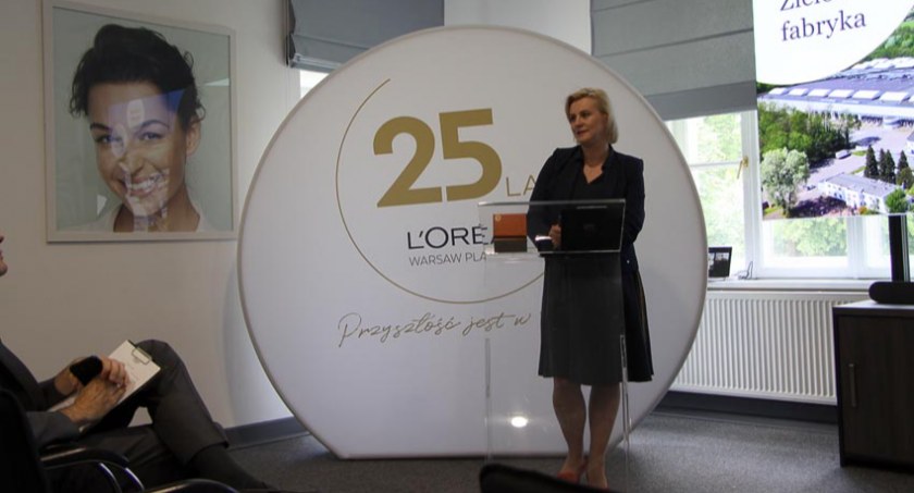 FABRYKA L’ORÉAL W KANIACH MA 25 LAT - ZAPROSZONO NAS