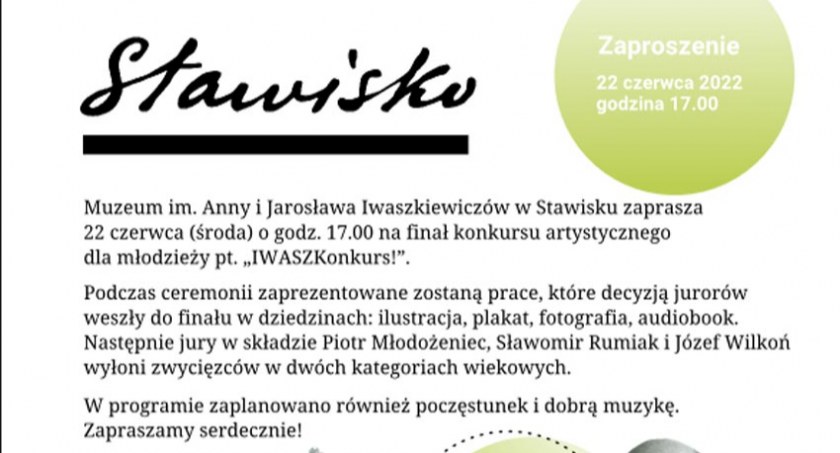 Finał IWASZKonkursu! - Zaproszamy