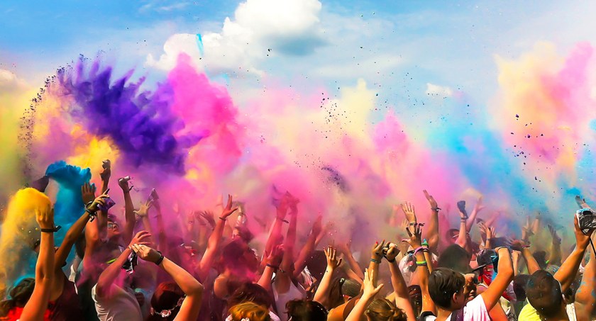 Eksplozja Kolorów Holi Pruszków 2022 w pruszkowskim Parku Żwirowisko