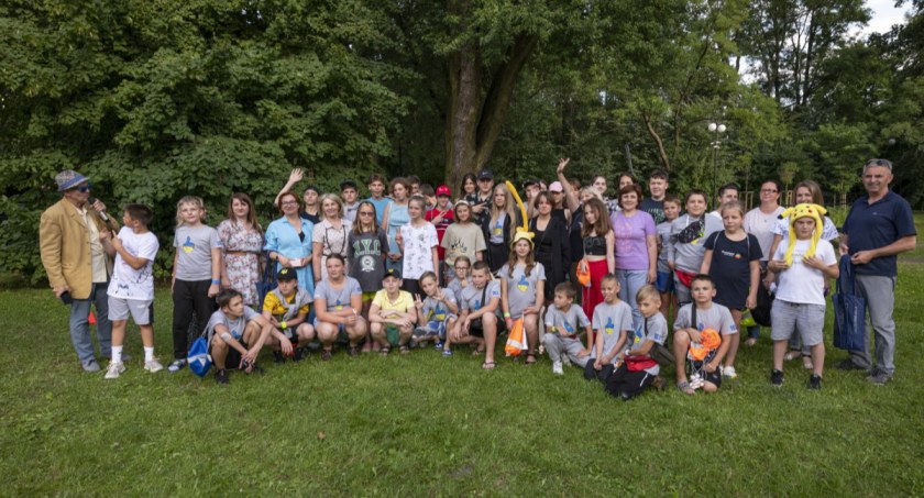 Dzieci i młodzież z Hostomela z wizytą w gminie Michałowice
