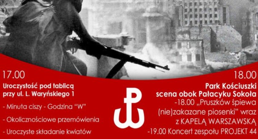 Uczcijmy 78. rocznicę wybuchu Powstania Warszawskiego