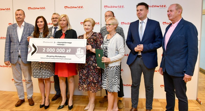 Podwarszawskie gminy ze wsparciem Mazowsza