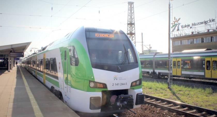 Zmiany w organizacji ruchu pociągów KM na linii R1 i R3