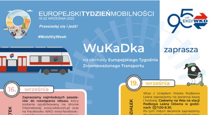Świętujcie z WuKaDką Europejski Tydzień Mobilności