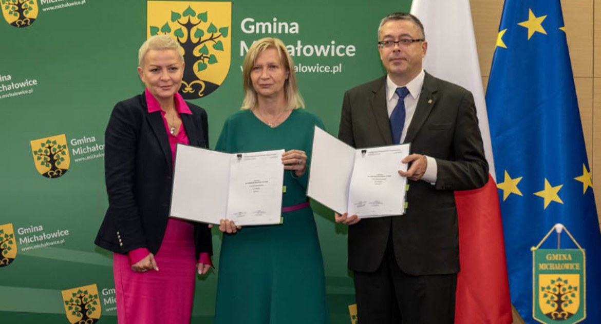 Autobusy elektryczne w gminie Michałowice