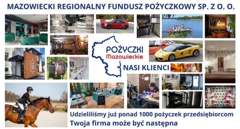 Mazowieckie Pożyczki na założenie lub rozwój Twojej firmy 