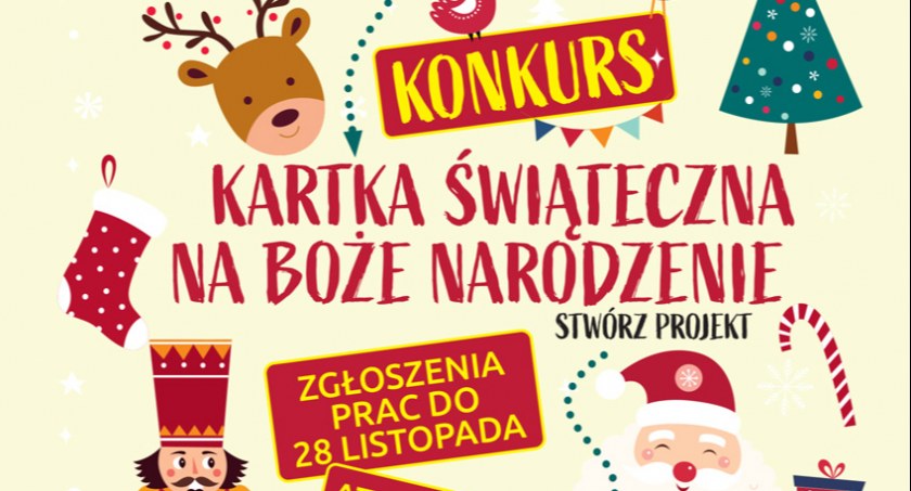 Konkurs plastyczny dla dzieci i młodzieży na najpiękniejszą kartkę na Boże Narodzenie w Michałowicach