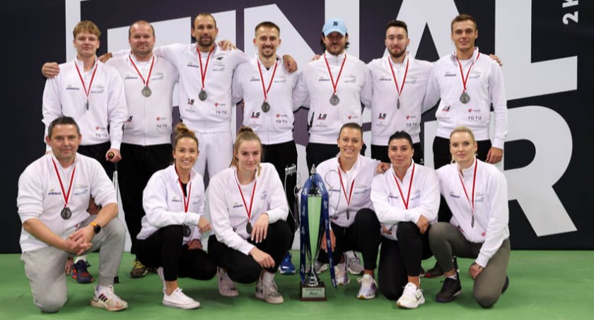 Centralny Klub Tenisowy Grodzisk Mazowiecki Wicemistrzem Polski 2022 Lotto Superliga!