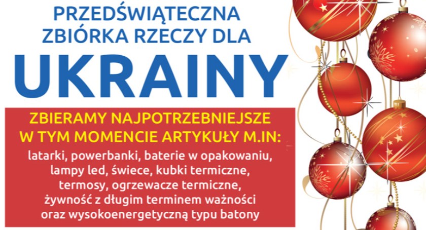 Ostatni dzień przedświątecznej zbiórki dla Ukrainy w gminie Michałowice