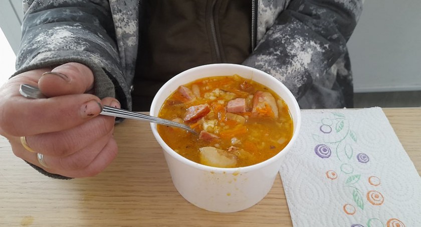 Zupa na targowisku w Brwinowie