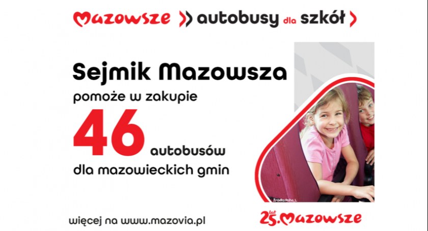 Sejmik pomoże w zakupie 46 autobusów dla szkół