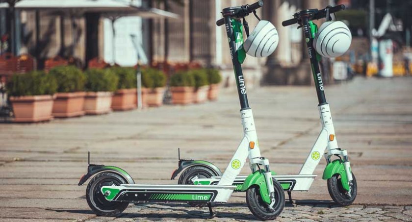 Pruszków na e-hulajnogi! Po zimowej przerwie urządzenia Lime znów dostępne