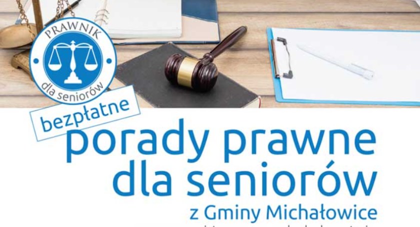 Bezpłatne porady prawne dla seniorów z Gminy Michałowice