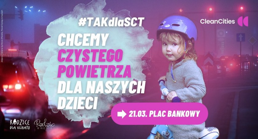 Warszawscy rodzice chcą ambitniejszej strefy czystego transportu. Zapowiadają akcję pod ratuszem miejskim