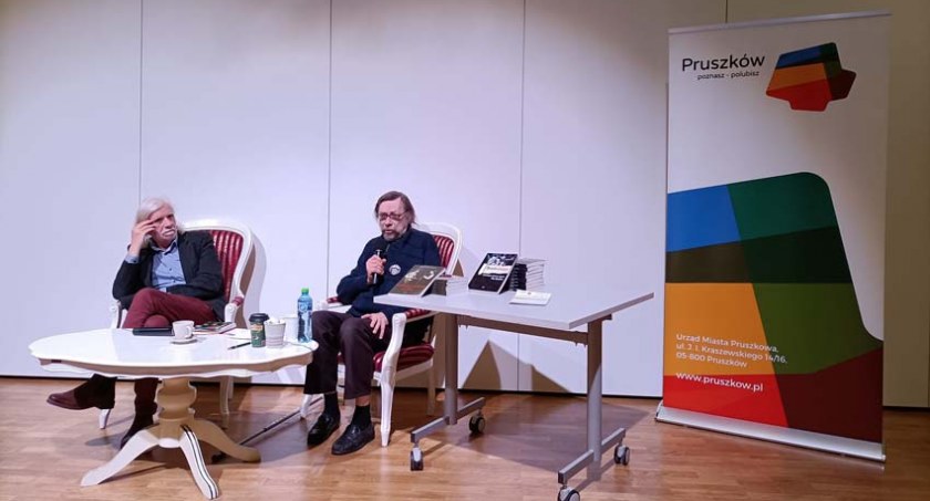 Spotkanie z cyklu ,,Literackie Kulturalne Piątki” w Pruszkowie