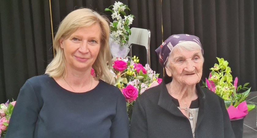 100. urodziny Pani Władysławy Ciszek z Opaczy-Kolonii w gminie Michałowice