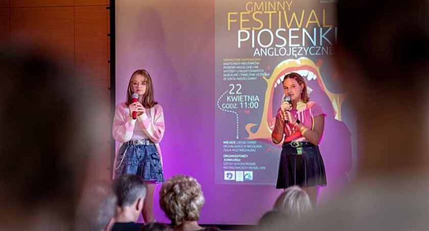 FESTIWAL PIOSENKI ANGIELSKIEJ w GMINIE MICHAŁOWICE