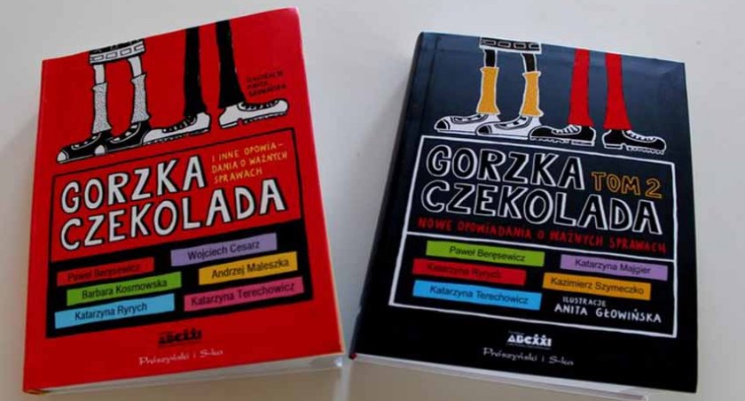 Cykl POCZYTASZ-POLUBISZ: „Gorzka czekolada. Nowe opowiadania o ważnych sprawach”