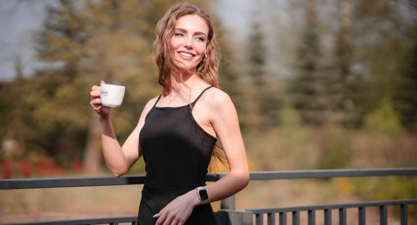 Zgrupowanie finalistek Miss Polski z hotelu Kolumna Park pod Łodzią