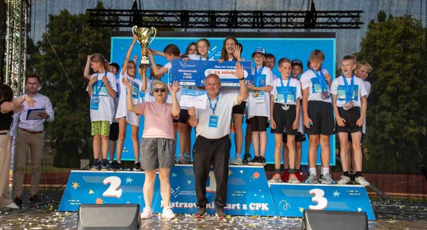 Sukces Mistrzowskiego Startu z CPK. Rywalizowało prawie 150 dzieci, są przyszłe gwiazdy sportu 