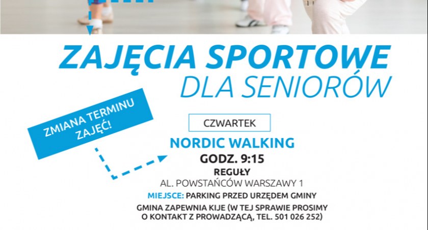 Zajęcia sportowe dla seniorów w Gminie Michałowice