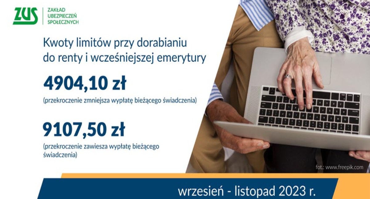 ZUS: zmieniają się limity dorabiania dla pracujących rencistów i emerytów