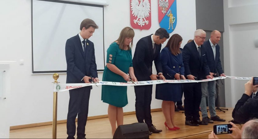 Otwarcie nowego budynku liceum im. T. Kościuszki