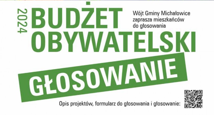 Głosowanie na projekty III edycji budżetu obywatelskiego gminy Michałowice - 27 września - 11 października
