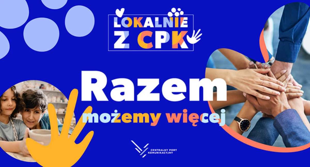 Rusza konkurs grantowy “Lokalnie z CPK”. Można zdobyć do 20 tys. zł na inicjatywy społeczne