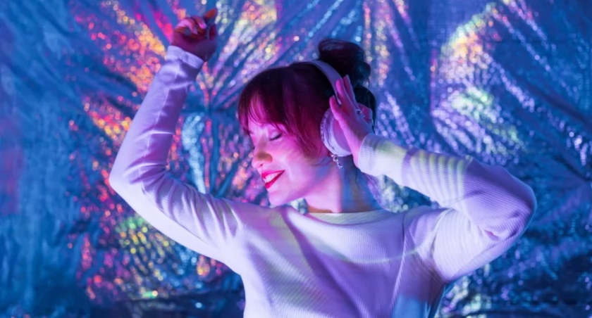 Silent disco na lodowisku w Pruszkowie